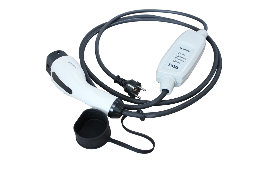 Cargador portátil para auto eléctrico - Schuko- 2.3 kW