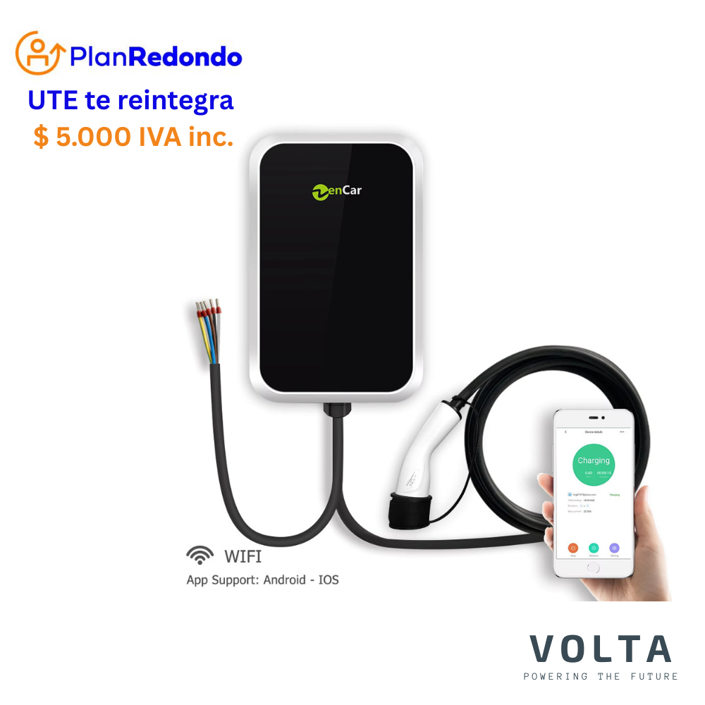 Cargador rápido auto eléctrico - Zencar WA-16-3P - 11kW