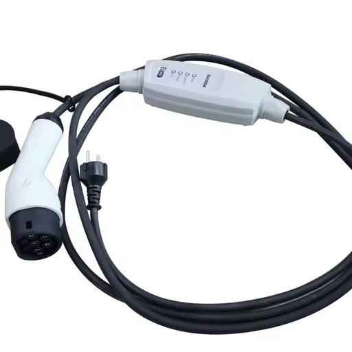 Cargador portátil para auto eléctrico - Schuko- 2.3 kW
